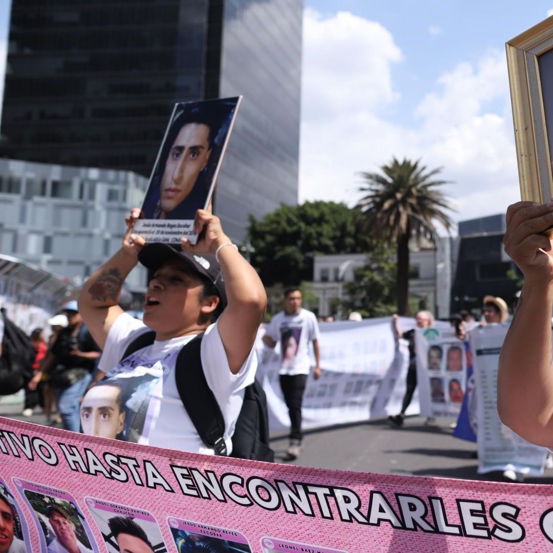 Marcha en la Ciudad de México.